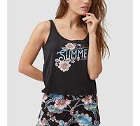 O'Neill Lw Tank - Mix And Match, Top para Mujer, Negro (9010 Black Out), XS