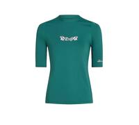 O'NEILL Camiseta funcional verde oscuro / blanco L verde oscuro / blanco