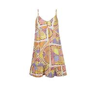 O'NEILL Malu Beach Dress Vestido Informal, Mujer, 32013 Yellow Scarf Print, Regular