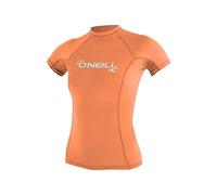 O'Neill Men's Basic Skins Short Sleeve Sun Shirt Chaleco de erupción, Mujer, Pomelo Claro, L