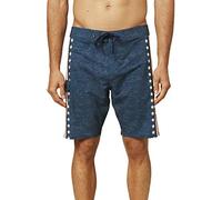 O'Neill Men's Water Resistant Hyperfreak Stretch Swim Boardshorts, 19 Inch Outseam