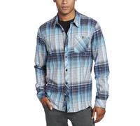 O'NEILL Oneill Revive - Camisa Tejida a Cuadros para Adolescentes, Azul, S, Azul, S, Azul, S