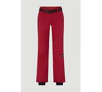 O'Neill Pantalones de Nieve para Mujer, Color Rojo Rio, Talla S