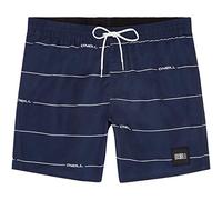 O'NEILL PM Contourz - Bañador para Hombre, Hombre, Bañador Corto, 9A3211, Azul (Blue AOP W/White 5910)., Small