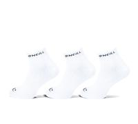 O'Neill Quarter 3 Pack Top Line (DE/NL/SE/PL, Numérico, 39, 42, Regular, Regular, Blanco), Blanco