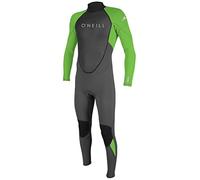 O'NEILL Reactor-2 3/2mm Back Zip Full Wetsuit Traje de Neopreno, Men's, Graph/Dayglo, LS