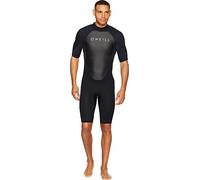 O'Neill Reactor-2 - Traje de Neopreno de Primavera de Manga Corta con Cremallera Trasera de 2 mm para Hombre, Color Negro, Talla XXL