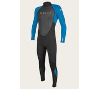 O'Neill Reactor II - Traje de Neopreno Completo con Cremallera Trasera de 3/2 mm para Hombre, Negro/océano, Talla S
