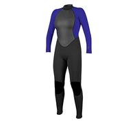 O'Neill Reactor II - Traje de Neopreno para Mujer, 3/2 mm, con Cremallera Trasera, Color Negro, Talla 16