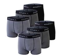Calzoncillos tipo bóxer Plain de O ́Neill para hombre, 3 unidades, Hombre, 900003, gris y negro (6569)., xx-large