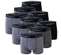 Calzoncillos tipo bóxer Plain de O ́Neill para hombre, 3 unidades, Hombre, 900003, gris y negro (6569)., medium