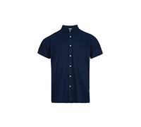 O'Neill Shirts Shortsleeve Chambray Shirt Camisa, Hombre, 15012 Ensign Blue, Regular