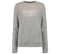 O'NEILL Sudadera Triple Stack Crew para Mujer., Mujer, Sudadera, N06466, Silver Mel, Large