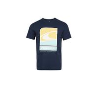 O'Neill Tees Shortsleeve Flag Wave Camiseta, Hombre, 15011 Ink Blue, Regular