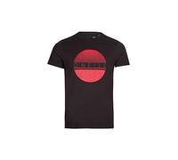 O'Neill Tees Shortsleeve Tide T-Shirt Camiseta, Hombre, 19010 Black out, Regular