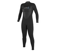 O'Neill Traje de Neopreno Epic GBS con Cremallera Trasera de 4/3 mm para Mujer, Color Negro, cortafuegos Fluidflex™ de Piel Suave, Rodillera Krypto
