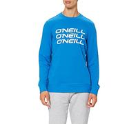 O'NEILL Triple Stack Crew Sweatshirt Crewshirt Camiseta, Victoria Blue, Extra-Small para Hombre
