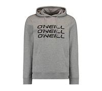 O'Neill Triple Stack Hoodie Sudadera con Capucha, Hombre, 8001 Silver Melee, Regular