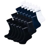 O'Neill Unisex Deportivos 9er Multipack 35-38 39-42 43-46 Negro Blanco Azul