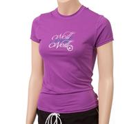 O'Neill Wetsuits Camisa de manga corta Tech 24/7 para mujer, Iris, XS