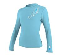 O'Neill Wetsuits - Camisa de manga larga para mujer, 24/7, color Aruba, talla L