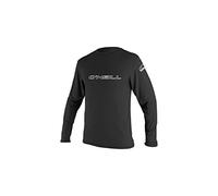 ONEILL WETSUITS Hombre Basic MusicSkins L/S té Rash Chaleco, Todo el año, Hombre, Color Negro, tamaño Extra-Large