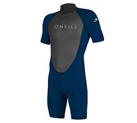 O'Neill Wetsuits Reactor-2 2mm Back Zip Spring Traje de Neopreno, Hombres, Negro/Abismo, M