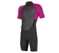 O'Neill Wetsuits Reactor II Back Zip Spring Traje húmedo, niña, Frutas del Bosque, 152