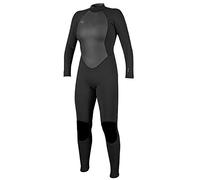 O'Neill Wetsuits Reactor II Cremallera Trasera Completa Traje de Neopreno, Mujeres, Negro, 36