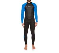 O'Neill Wetsuits Reactor II-Traje de Neopreno con Cremallera Trasera (3/2 mm), Hombres, Negro/Océano, XL