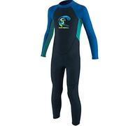 O'Neill Wetsuits Toddler Reactor II Back Zip Full Traje de Neopreno, Unisex, Pizarra/Aguamarina Clara/océano, 2