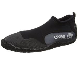 O'Neill Wetsuits Youth Reactor Reef Boots 30/31 3286-A81 - Botas para Adultos, Color Negro y Gris