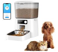 Oneisall Comedero Automático para Gatos y Perros 3.5L con WiFi y App
