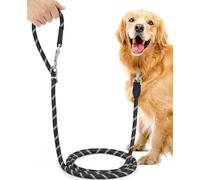 oneisall Correa de Perro para Perro Grande y Mediano tamaño(15-60kg, 3m Correa de Mano Libre y Doble Correa con Reflectante por la Fuerza Extreme hasta 200kg.
