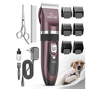 oneisall Cortapelos para animales (cortar pelo Máquina Cortapelos Esquiladora perro y gato Timmer mascotas Grooming Clipper Kits eléctrica Silencioso Animales Cortapelos