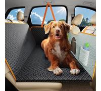oneisall Funda Coche Perro 40% más Ancha, Funda Perro Coche portata 220 kg. Impermeabile, antigraffio, antiscivolo, Fondo Duro, adatto per Auto, SUV e furgoni