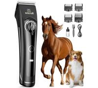 oneisall Maquina Cortar pelo Perros, Caniche Cortapelos Perros pelo Largo, Ultra Silencios Maquina pelar Perros con potente motor, Corta pelo Mascota con cuchillas removibles