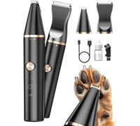 oneisall maquina cortar pelo perros en silencio cortapelos perros Para afeitar áreas pequeñas como patas, ojos, orejas, cara, piernas, etc