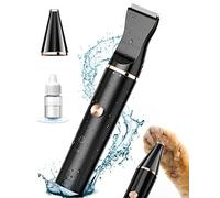 oneisall maquina cortar pelo perros en silencio cortapelos perros Para afeitar áreas pequeñas como patas, ojos, orejas, cara, piernas, etc