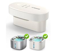 oneisall Módulo de batería y panel de control para fuente de agua inalámbrica inteligente para gatos PW04 de 3,5 L