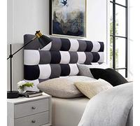 ONEK-DECCO Cabecero de Cama tapizado en Polipiel de Dormitorio Mod. Kansas Patchwork,Acolchado de Espuma Varias Medidas, Cama de niño, Juvenil y Matrimonio (160X70, Modelo 1)