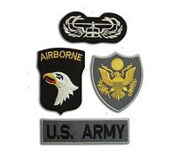 ONEKOOL - Parche termoadhesivo con diseño del ejército estadounidense «Airborne» de la banda de hermanos