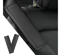 ONEMAJI 1 Par Protector de Cinturón de Seguridad para Audi A3 e-Tron 8V 2014-2020, Almohadilla de Hombro Funda de Cinturón Seguridad Confort Interior,A