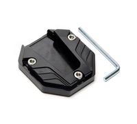ONEMAJI 1 Pieza Extensión de Caballete Lateral para Moto para Ducati Streetfighter V2 (2022-present) Placa Ampliadora de Soporte Base de Estacionamiento,Black
