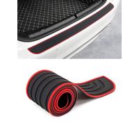 ONEMAJI 1 Pieza Protector de Maletero de Coche Goma para Skoda Kamiq/Fabia/Scala 2019-2024, Protector de Parachoques Trasero Antirrayas Cubierta de Umbral de Carga Tira Protectora,B