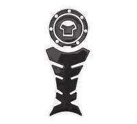 ONEMAJI 2 Piezas Adhesivo Depósito Moto para KTM 890 Duke R, Protector Tapón Combustible Pegatina Efecto Carbono Calcomanías Cubierta