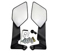 ONEMAJI 2 Piezas Espejos Retrovisores Moto para Piaggio Zip 2005-2024, Espejos Laterales Moto Retrovisor Puño