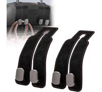 ONEMAJI 2 Piezas Ganchos de Reposacabezas para Nissan Qashqai II J11 dal 2014-2021, Ante Metal Organizador Asiento Trasero Bolsas Soporte Almacenamiento Auto