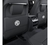 ONEMAJI 2 Piezas Protector de Asiento Trasero para MG3 MG4 EV MG5 MG6 MG HS MG Marvel R MG ZS, Cuero Kick Mats Funda Respaldo Impermeable Antisuicidad Accesorio Coche