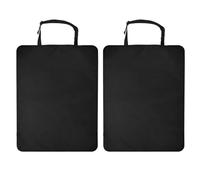 ONEMAJI 2 Piezas Protector de Respaldo Asiento para Dodge Durango 3rd 6&7 Seats 2016-2024, Impermeable Almacenamiento Espacial de Gran Tamaño Cubierta Protectora,B Style Without Pocket